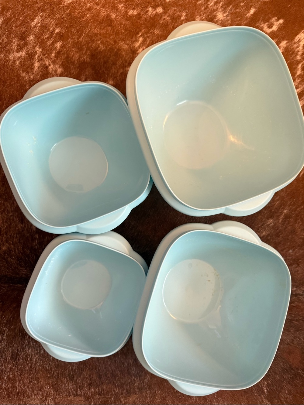 The Pioneer Woman Light Blue Floral Nesting Bowls with Lids - Picture 10 of 10